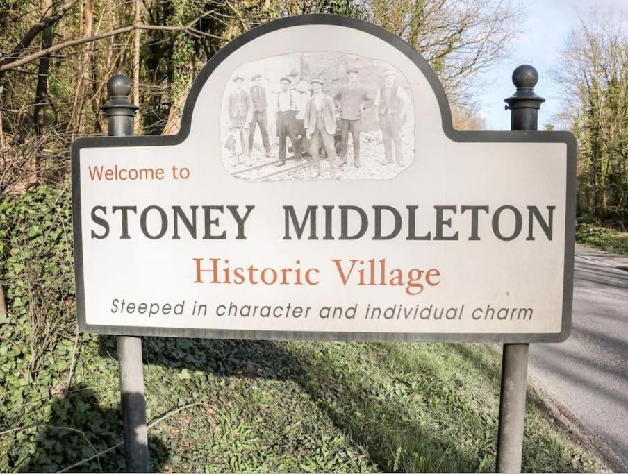 Babbling Brook Cottage Stony Middleton Exterior photo